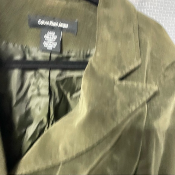 Calvin Klein Blazer Green Size Small - Picture 2 of 9